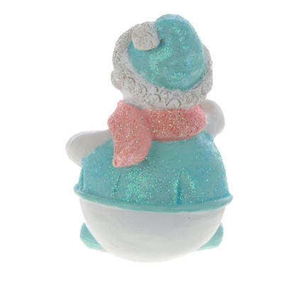 Фигурка декоративная "Снеговик", L5,5 W5,5 H8,5 см, 4в.