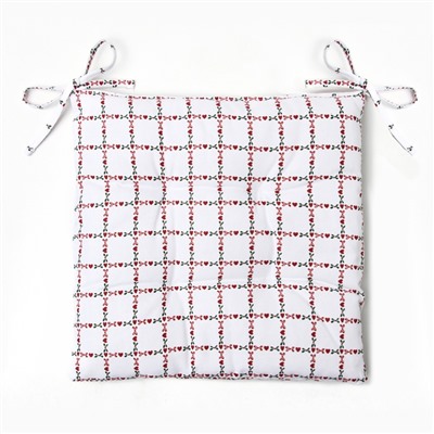 Подушка Этель "Flower Cage" 40х40 см, 100% хл, рогожка 186 г/м2