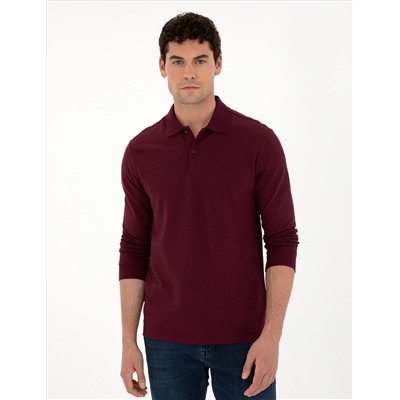 Bordeaux Slim Fit Basic Whothirt