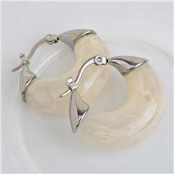 Серьги с замком кольцо арт. 13 3637 (id 276565)