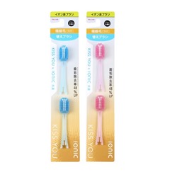 HUKUBA DENTAL Сменные головки для ионной зубной щётки ШИРОКОЙ (Мягкой) 2 шт. / 120