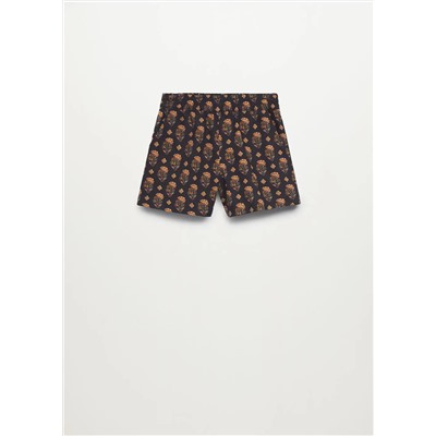 Short algodón estampado -  Niña | MANGO OUTLET España