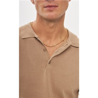Футболка-поло P411-1560 beige