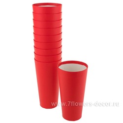 Коробка-кашпо "Конус", D9,5xH18 см