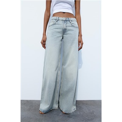 JEANS TRF TIRO BAJO ELEPHANT LEG