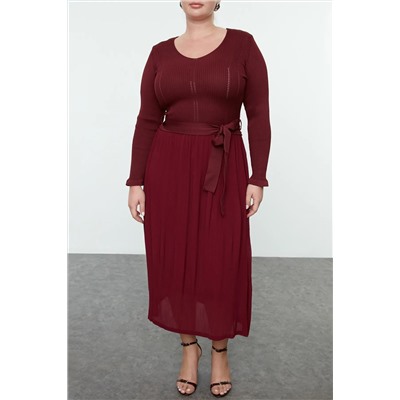 Bordeaux Midi юбка из пилот