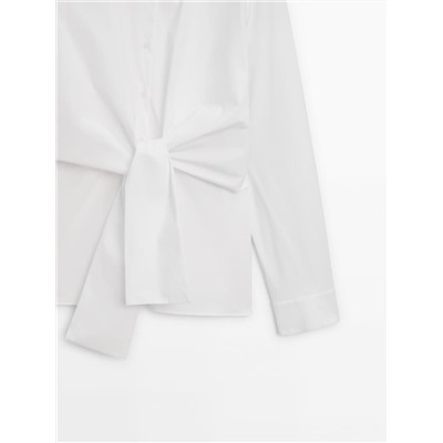 Camisa popelín lazada