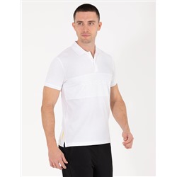 Белая стройная грудь с принтом Polo Yaka T -For