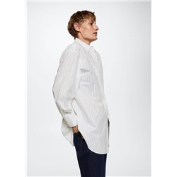 Camisa popelín strass -  Mujer | MANGO OUTLET España