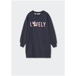 Vestido sudadera minnie -  Niña | MANGO OUTLET España