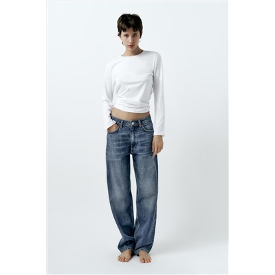 JEANS TAILORED BALLOON TIRO MEDIO