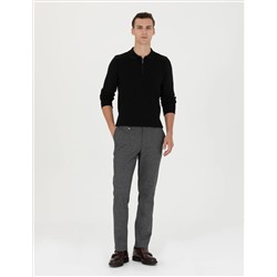 Копченой бывший. Тканевые штаны Slim Fit