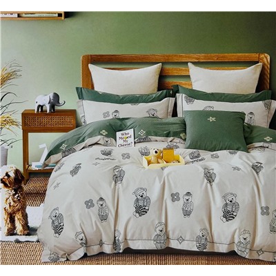 SOFIHOME  Комплект постельного белья с готовым одеялом деяло 150*200см (1шт.) Простыня 160*230см (1шт.)  Наволочки 50*70см (2шт.)