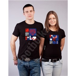 Футболки для влюбленных Love squared