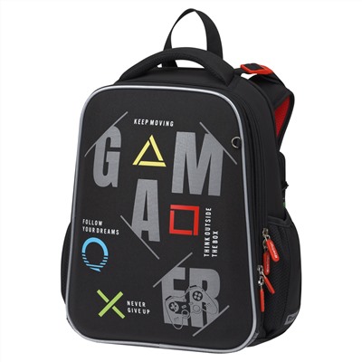 Ранец Berlingo Expert "Game on" 37*28*16см, 2 отделения, 2 кармана, анатомическая спинка