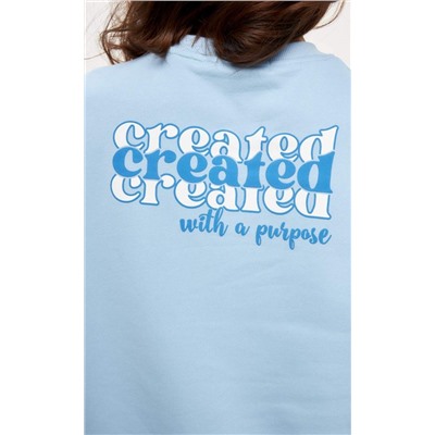 Свитшот P412-0520 l.blue