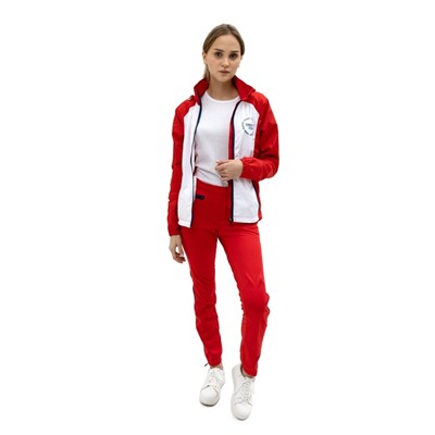 Брюки спортивные ONLYTOP унисекс, р. 56, цвет красный