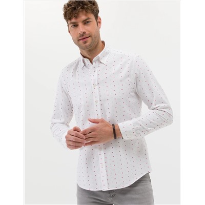 Рубашка с длинным рукавом Red Slim Fit