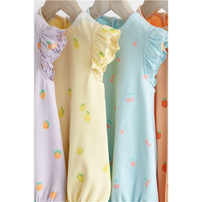 Baby Bloomer Rompers 4 Pack
