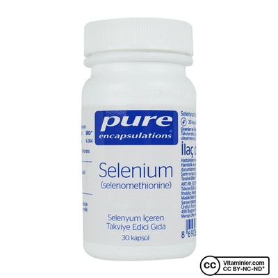 Pure Encapsulations Selenium 200 мкг 30 капсул