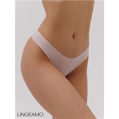 Бесшовные трусы стринги Lingeamo пудровый ВР-03 (102)