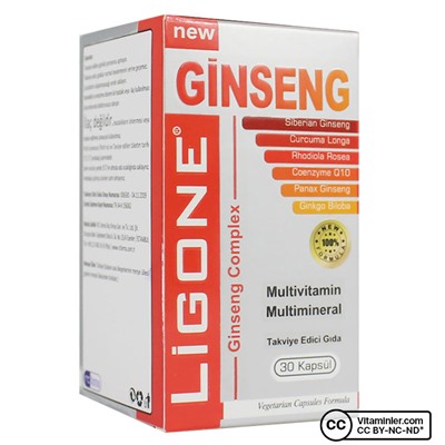 Ligone Ginseng Multivitamin 30 капсул