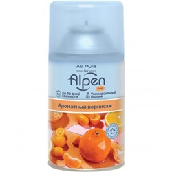 Освежитель воздуха автомат (сменный блок) Alpen (Альпен) Ароматный вернисаж, 250 мл