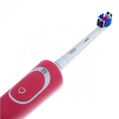 Электрическая зубная щетка Oral-B Vitality 100 3D White D100.413.1 (Pink)