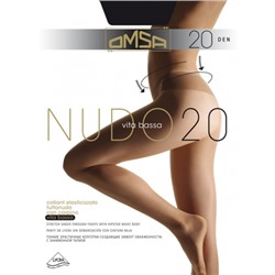 OMSA колготки женские NUDO 20 VITA BASSA
