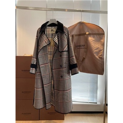 : Burberry | 90 шерсти, 10 кашемира, классическая ветровка в кашемировую клетку, чистая импортная новозеландская овечья шерсть,