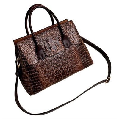 Женская кожаная сумка 3049 BROWN