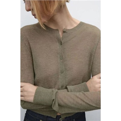 Кардиган и футболка из шерсти  Massimo Dutti  Экспорт