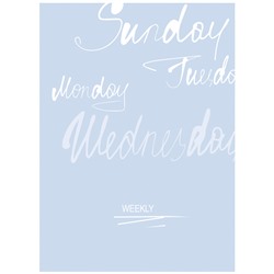 Записная книжка А5 64л. BG "Every days", матовая ламинация, выб. лак, блок-еженедельник