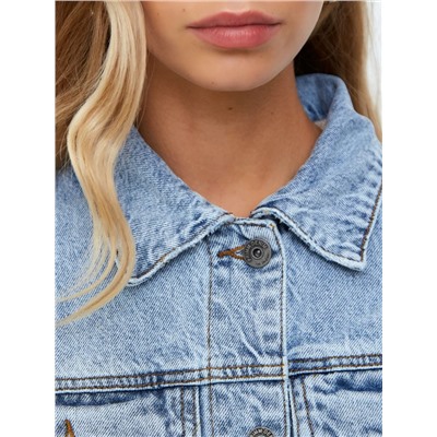 Куртка джинс P112-1207 l.blue