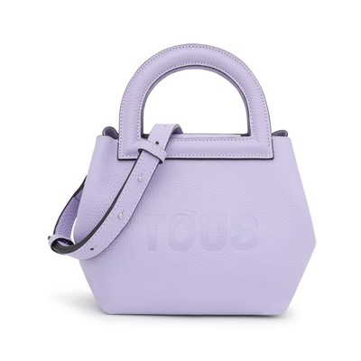 Bolso saca Dora - cuero - lila