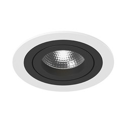 Нарушена упаковка!   i61607 Встраиваемый точечный светильник Intero 16 Round Lightstar (комплект из 217616+217607)