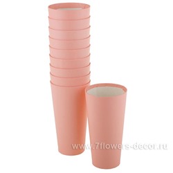 Коробка-кашпо "Конус", D9,5xH18 см