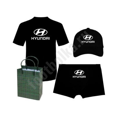 Набор с автомобильным логотипом "Hyundai" на заказ