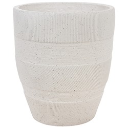 Кашпо Nobilis Marco "Tapes grey Round" (файберклэй), D36хH40 см