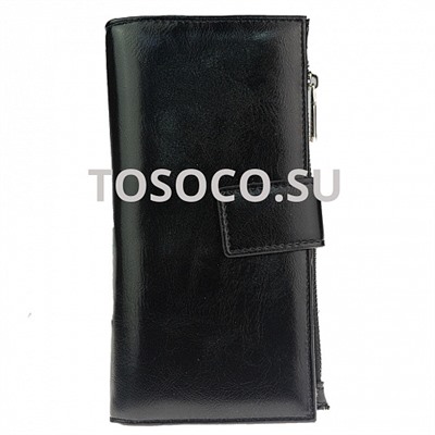 k-1016-1 black кошелек женский экокожа 9х19х2