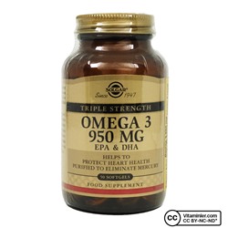 Solgar Омега-3 950 мг 50 капсул