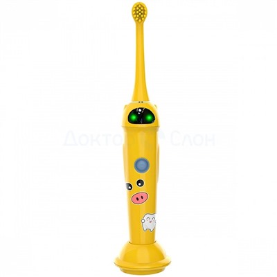 Электрическая зубная щетка Revyline RL 020 Kids Желтая