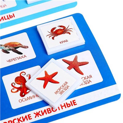 Лото «Мир животных» по методике Г. Домана, 1-4 игрока, 3+