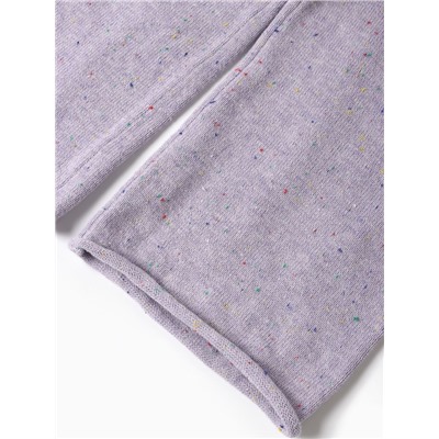 Костюм (джемпер, штаны) Крошка Я Melange, рост 92-98 см, сиреневый