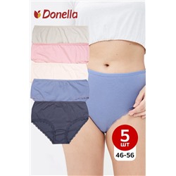 Женские трусы-слипы с высокой посадкой 5 шт. Donella