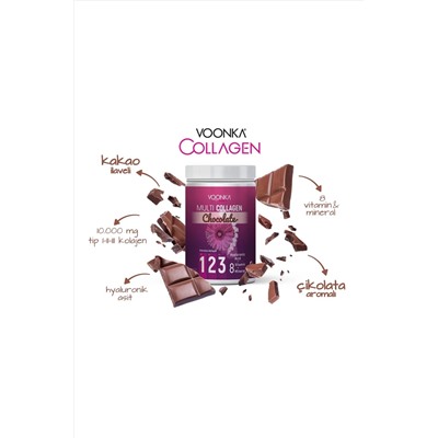 Voonka Multi Collagen Chocolate 380gr со вкусом шоколада