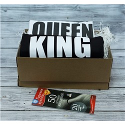Подарок на 14 февраля "King 01 / Queen 01" с купонами желаний