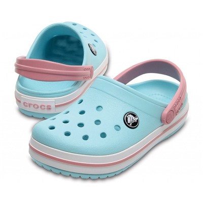 Crocband Clog Ice Blue White