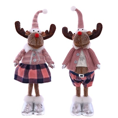 Игрушка набивная "Олень", L20 W13 H60/50 см, 2в.