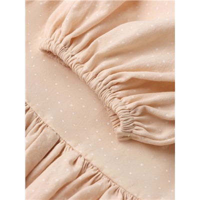 Платье нарядное детское MINAKU: PartyDress, цвет молочный, рост 116 см